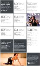 2015 YoungArts PSA Millennium Stage Schedule