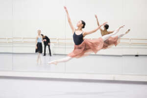 2024 Winners with Distinction in Dance rehearsing