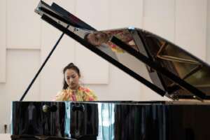 Harmony Zhu, class with Gerard Schwarz