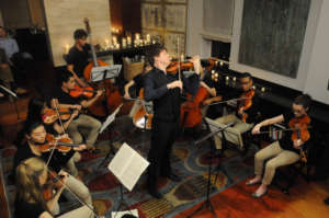 YA Alumnus Joshua Bell with Winners in Music