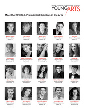 The 2010 U.S. Presidential Scholars in the Arts