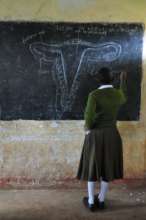 Young girl in Tanzania