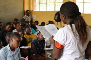 Teaching a class