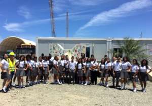 Students visit APM Terminals, Costa Ricas new port