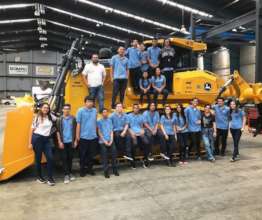 Company visit to John Deere