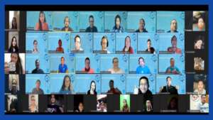 First Shadow & Learn activity with street kids