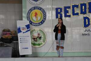 Chid took the stage with a heart full of gratitude