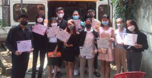 Scholars successfully finished their workshop.