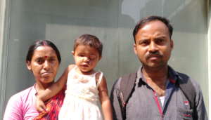 Ann on the day of discharge