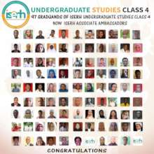 The Inducted ISERH Associate Ambassador