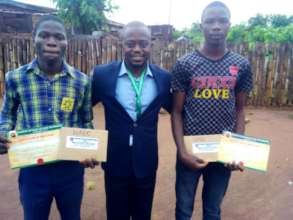 ISERH Program Director with the 2 Ambassadors
