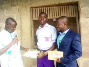 Enthusiastic Amb. Ayodeji amidst PD & Proprietor