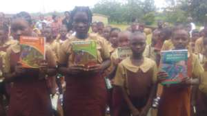 Project Beneficiaries at Ajimoko Middle School