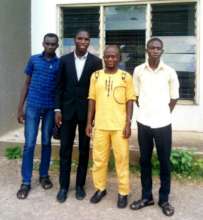 ISERH PD, IA Timilehin with IA Peter and IA Tosin