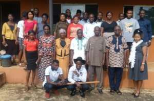 School's Staff With ISERH Team