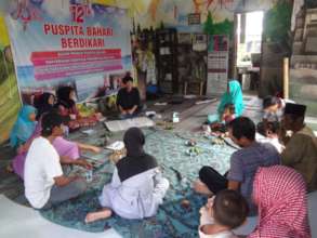 Meeting Puspita Bahari with women fisheries
