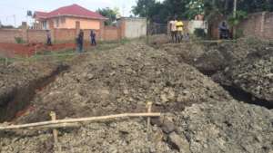 Dec. 9: Construction crews digging the foundation