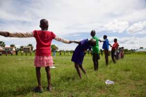 Teambuilding games and dance class