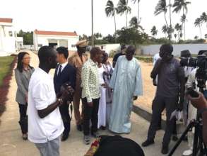 Visit of the Minister and official delegations