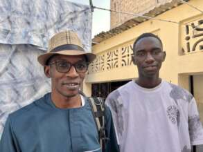 Dakar Projects Manager Lamine with Khalifa
