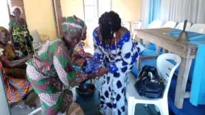 SHARING OF GIFT TO THE WOMEN