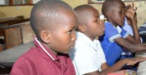 Students in a Bright Club session