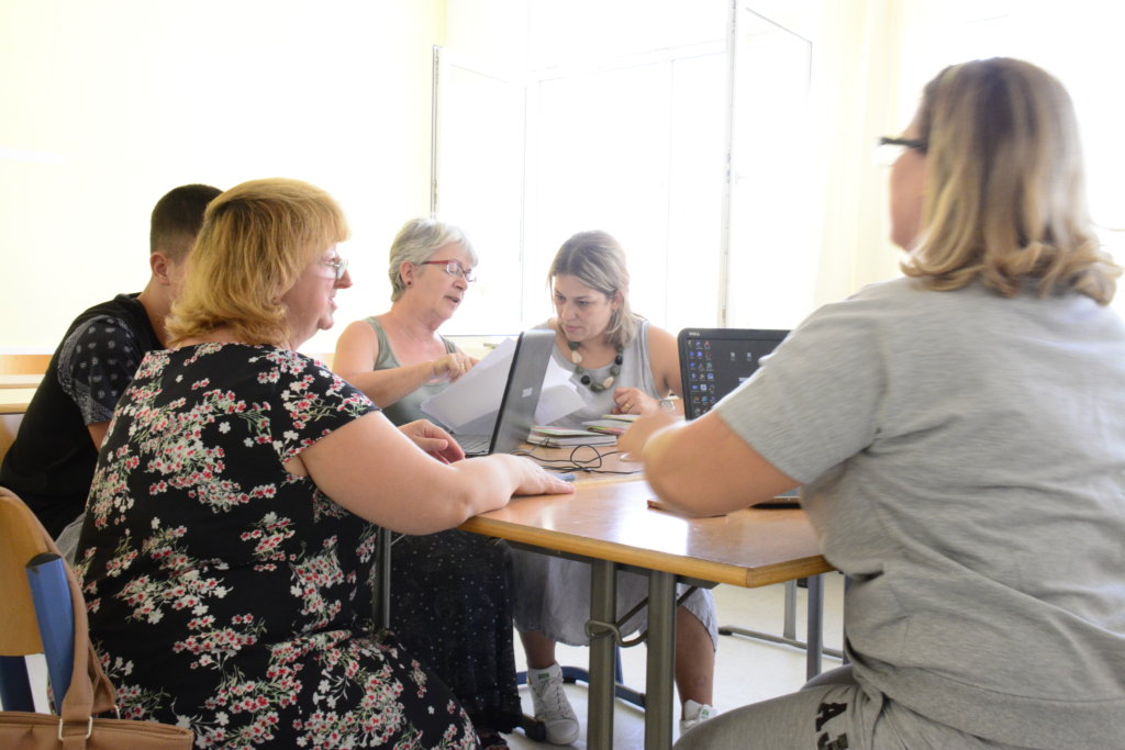 Adaptive Technology for Blind Teacher in Albania