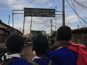 Inspire Kibera with Quote Billboards