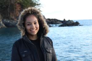 Muna, a Nepali participant near Rikuzentakata