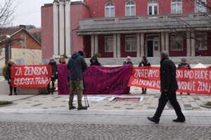8th of March in the mirror in Dimitrovgrad
