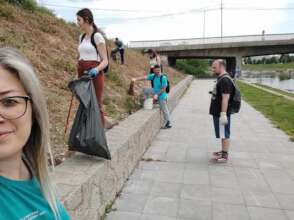 Cleaning action on the occasion of The Earth Day