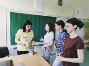 Lecture held by OBGYN for pupils
