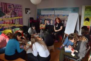 Vulva Drawing Workshop.