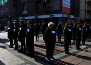 Women's Graveyard - 27 femicides in 2022