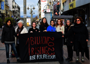 One Billion Rising: Rise for Freedom street action