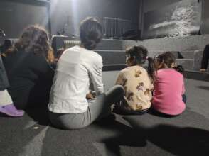 Performance/show with street children