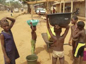 Children benefiting from service point near home