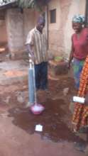 community resident benefits from water extension