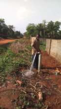 one of the community water extension taps