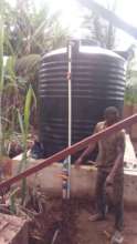 workers seen working during community visit