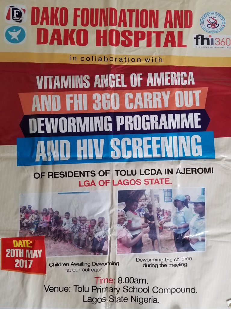 Potable Water supply to 13000 villagers in Nigeria