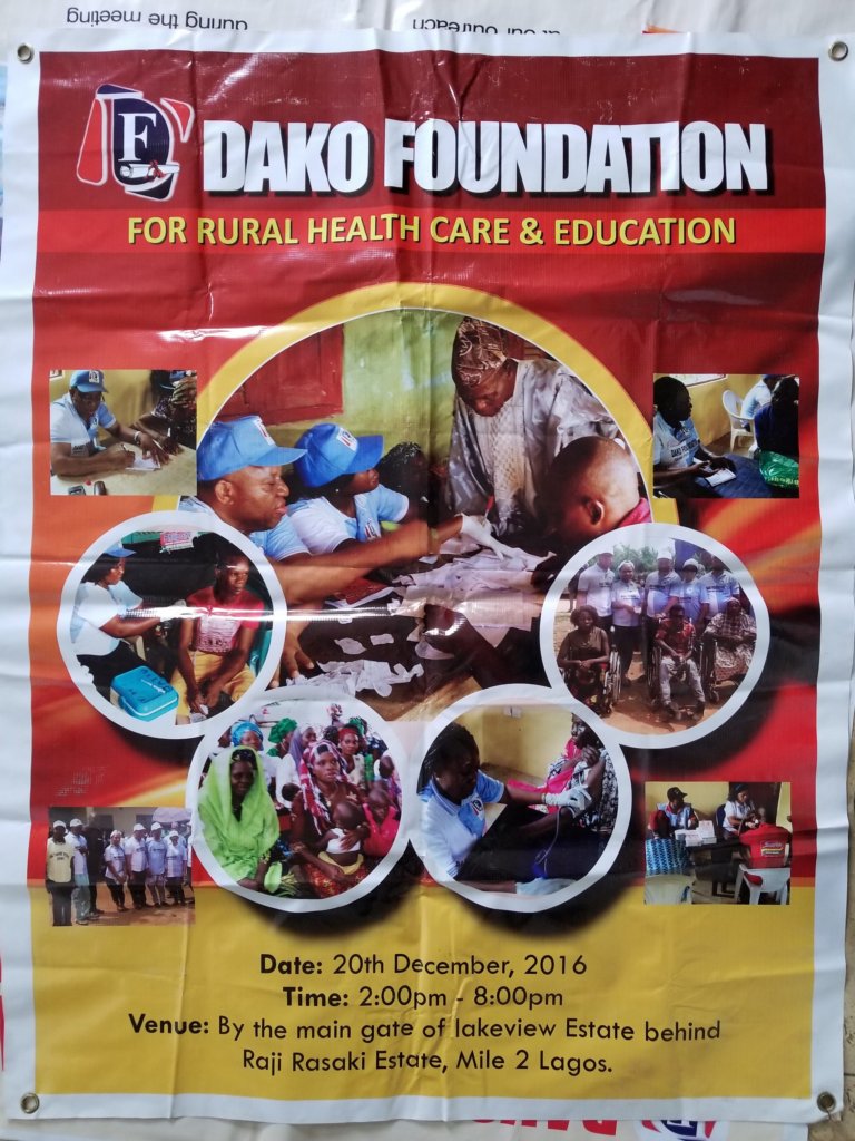 Potable Water supply to 13000 villagers in Nigeria