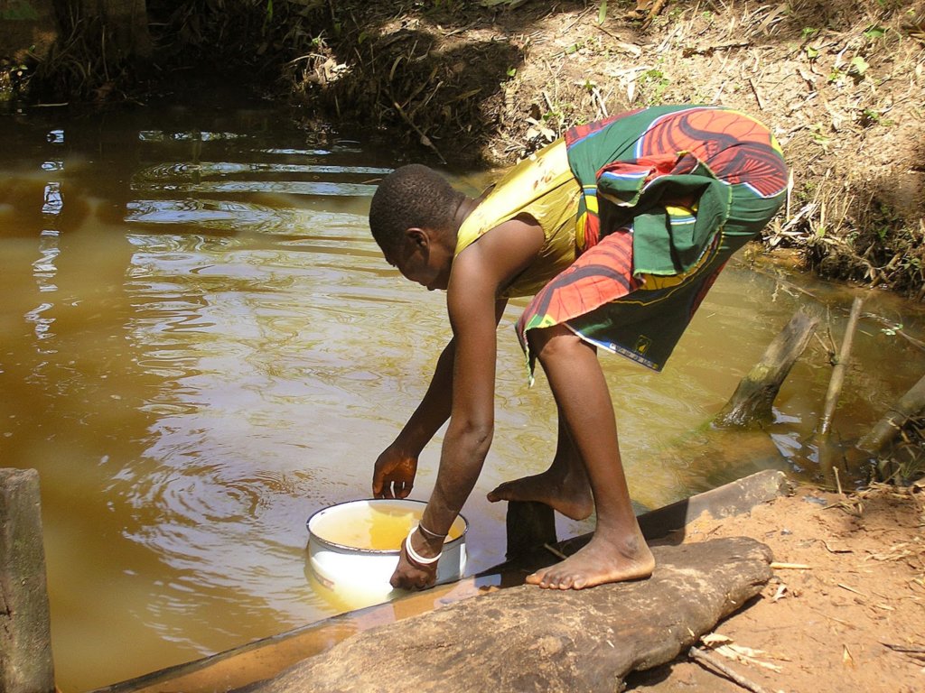 Lack of potable water supply in poor communities