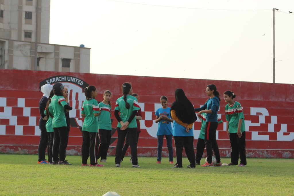 The U16 Girls from Lyari and Orangi Town