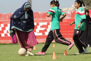 The girls from Orangi Town vs. their mothers