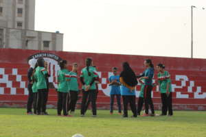 The U16 Girls from Lyari and Orangi Town