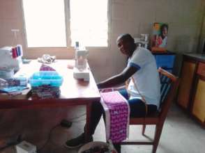 Reusable Sanitary Pad Work Room