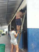 mothers helping out