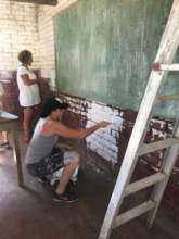 Volunteers hard at work