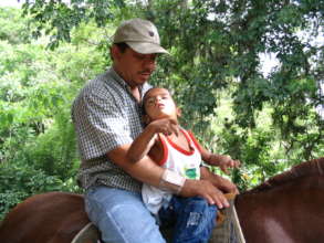 Tender moments with children